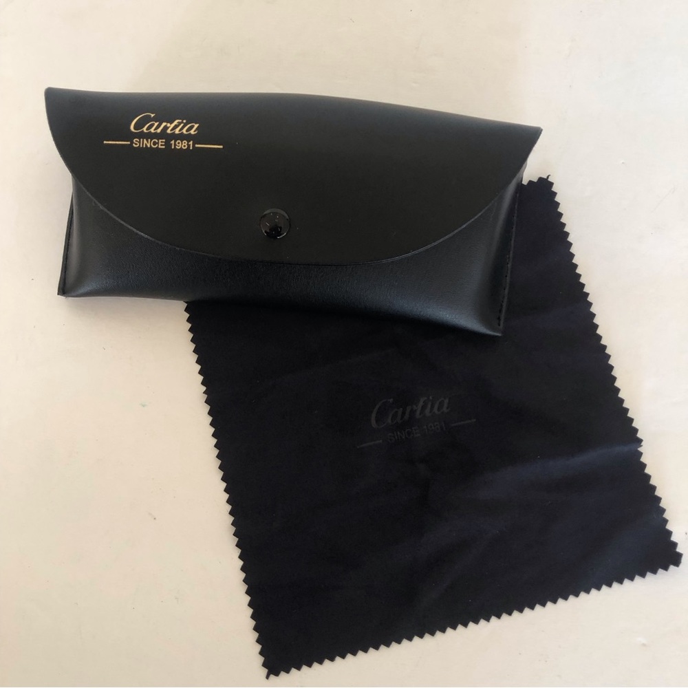 CARTIA BLACK GLASSES CASE